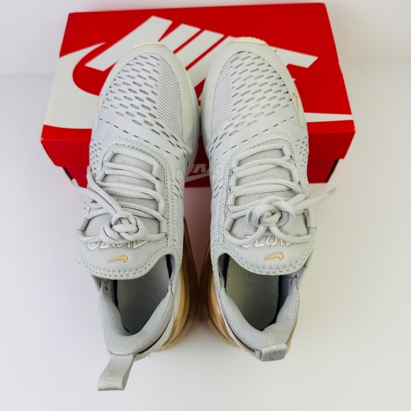 Nike Air Max 270 Light Bone Sesame Beige Sneakers DX8951-001 Women's Size 8 - Picture 6 of 9